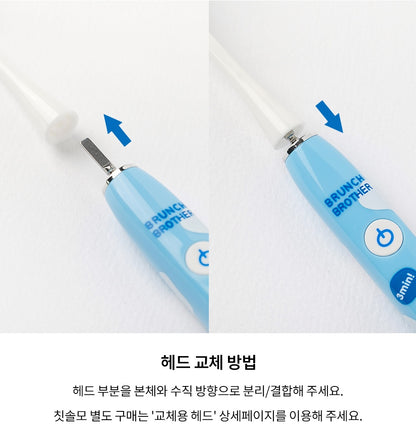 【現貨95折】Romane Brunch Brother Electric Toothbrush Set #Toast