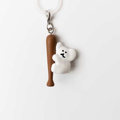 Dinotaeng Marshville Baseball Mini Charm (隨機1款/全5款購入)