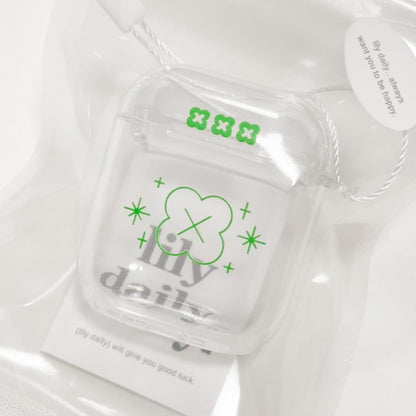 Lily Daily Clover Series Airpods Case (Clear 透明)