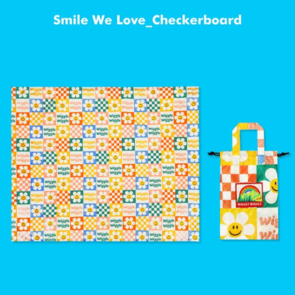 Wiggle Wiggle Picnic Mat 野餐墊 #Smile We Love Checkerboard