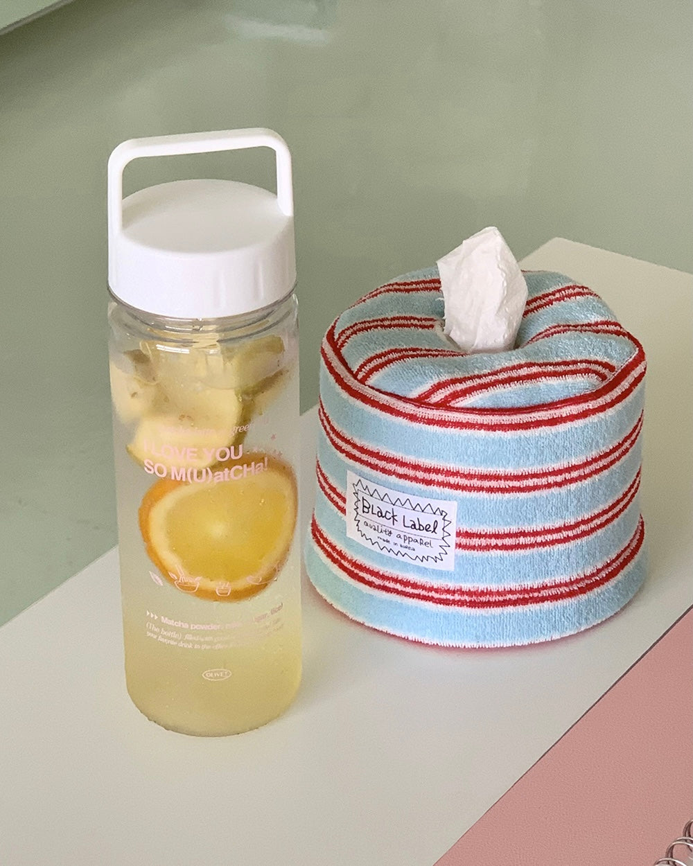 Olivet I love you so m(u)a cha! bottle (2色)