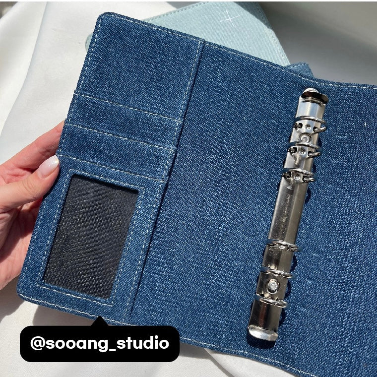 Sooang Studio A6 Denim Diary Cover (6孔)