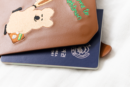 Dinotaeng Marsh Town Magnet Passport Cover 磁石護照套