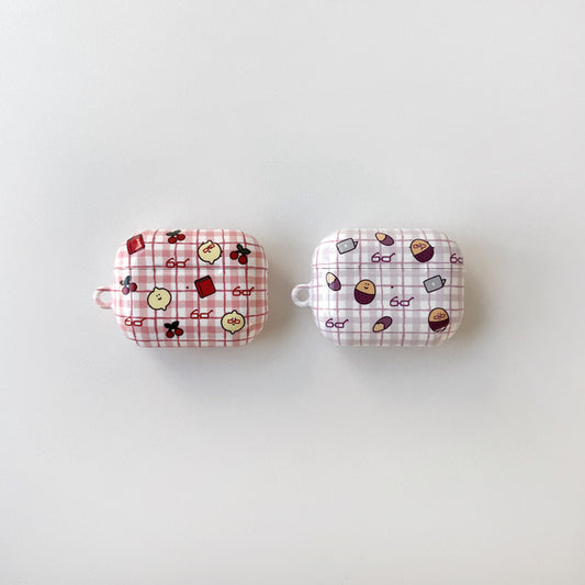【新上架優惠🍋】Second Morning Glasses Checked Airpods Case