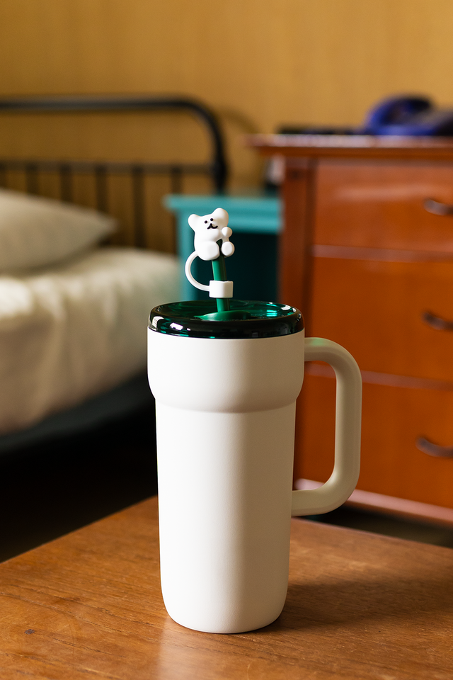 Dinotaeng Quokka & BOBO Straw Topper 吸管防塵蓋