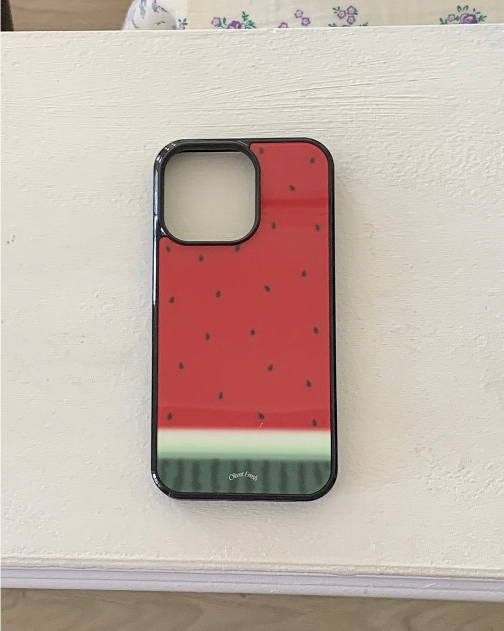 Olivet Watermelon glass bumper case (+magsafe)