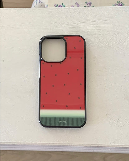Olivet Watermelon glass bumper case (+magsafe)