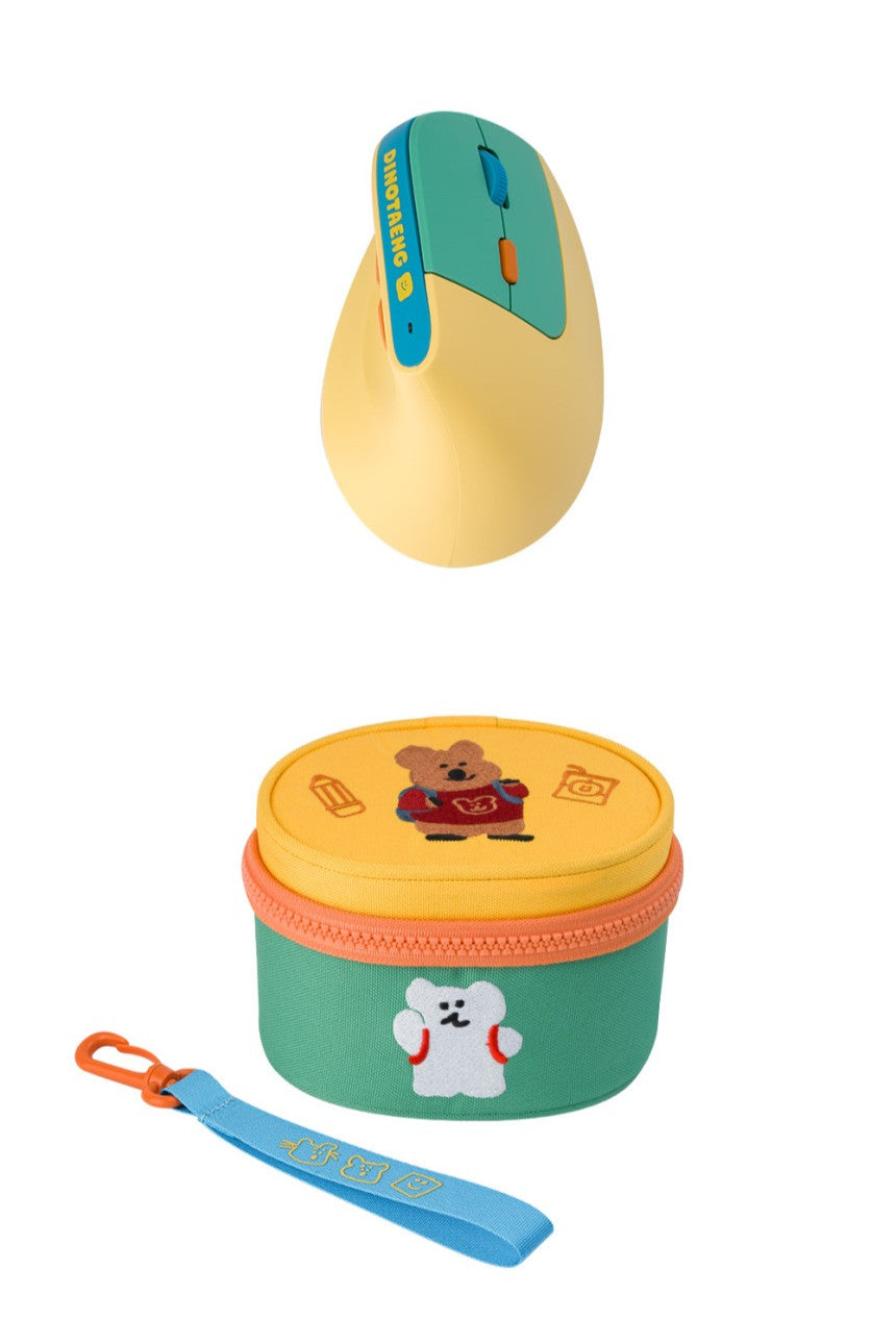 Dinotaeng Wireless Vertical Mouse Set 滑鼠