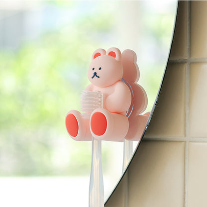 Donat Donat Silicone Toothbrush Rack (5色) 吸盤式牙刷架