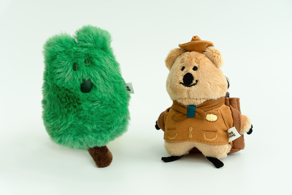 Dinotaeng Quokka Tree Keychain