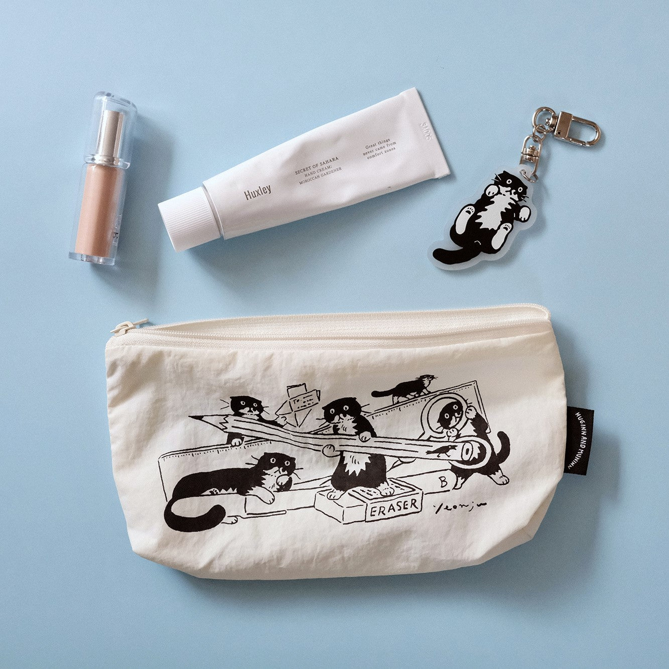 Huginn and Muninn X Onemorebag Pencil Case/Pouch