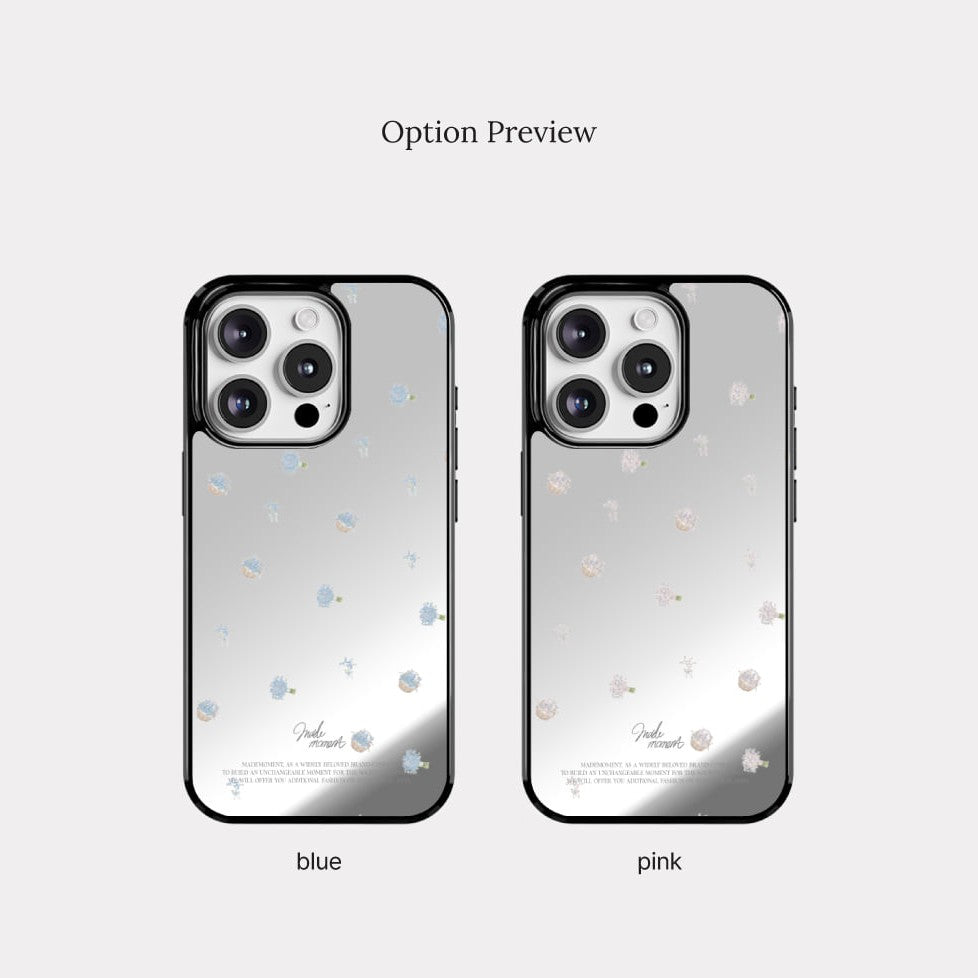Flower Basket Mirror Bumper Case (鏡面殼)