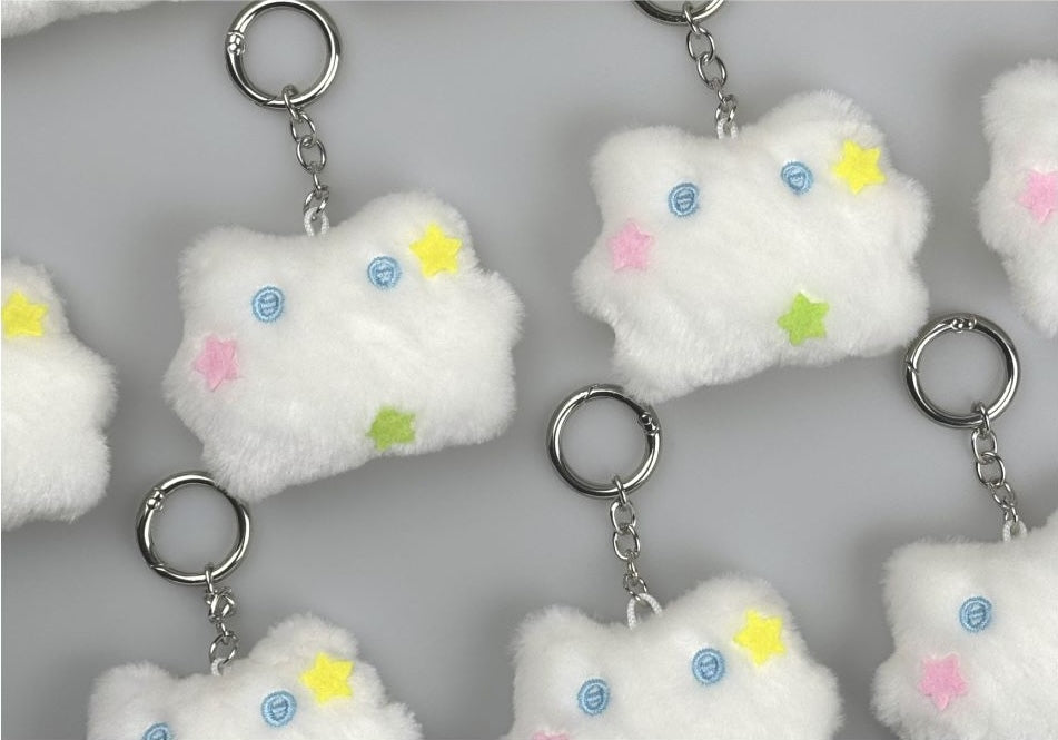 Hookka Hookka Studio Soft Fluffy Keyring -Hoochu