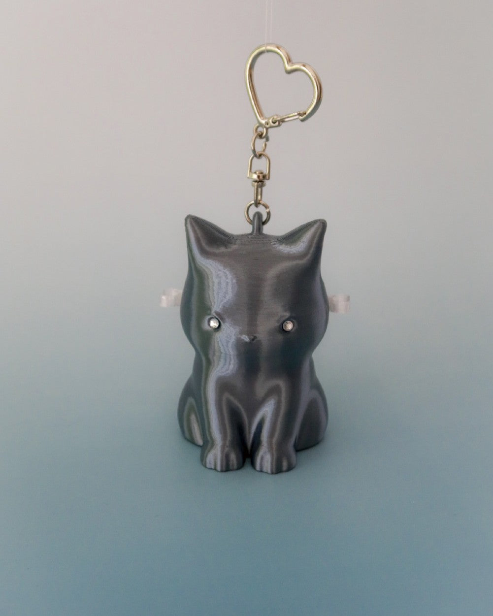 46month Cat Cable Keyring 耳機收納鎖匙扣 (2色)
