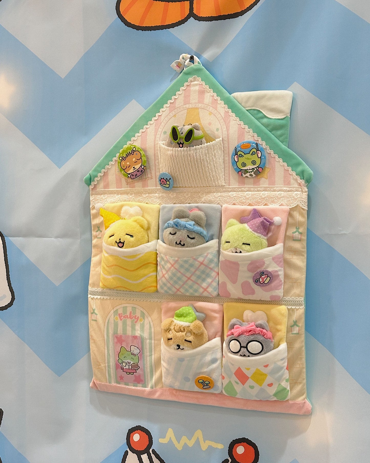 Heeheeclub Pajamas Plush Keyring (5款)