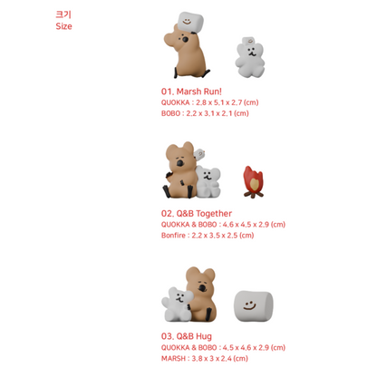 Dinotaeng Marshville Mini Clip (3款)