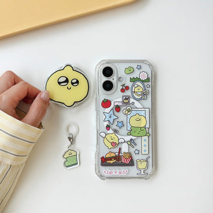 Second Morning Collage Case (Magsafe Clear)