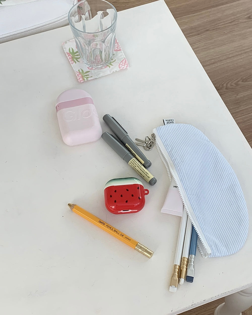 Olivet watermelon airpods case