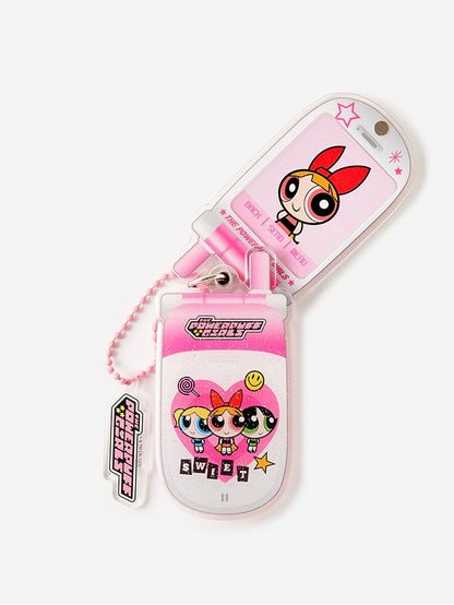 The Powerpuff Girls Phone Photo Keyring 飛天小女警