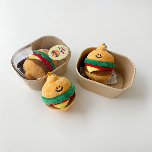 Second Morning Burger Lemony Keyring