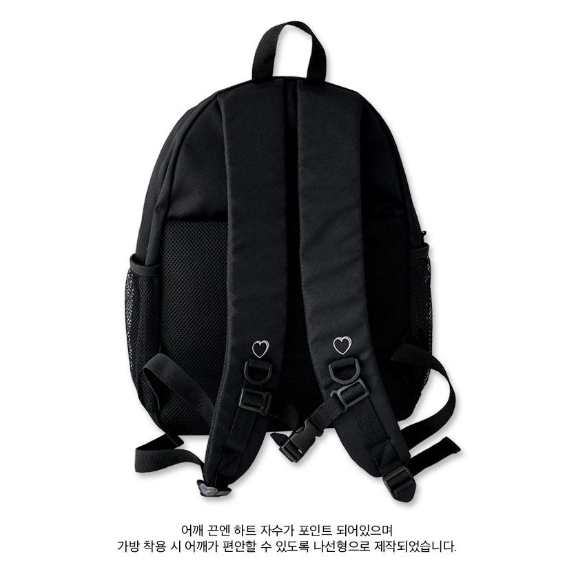 MAZZZZY ★ signature all day backpack 送登山扣】Mazzzzy signature all day backpack – mydeermoon ☽ 韓國代購