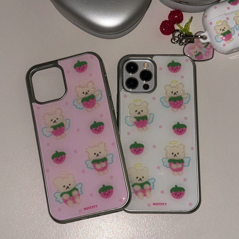Mazzzzy Strawberry Angel Muffin (epoxy) case