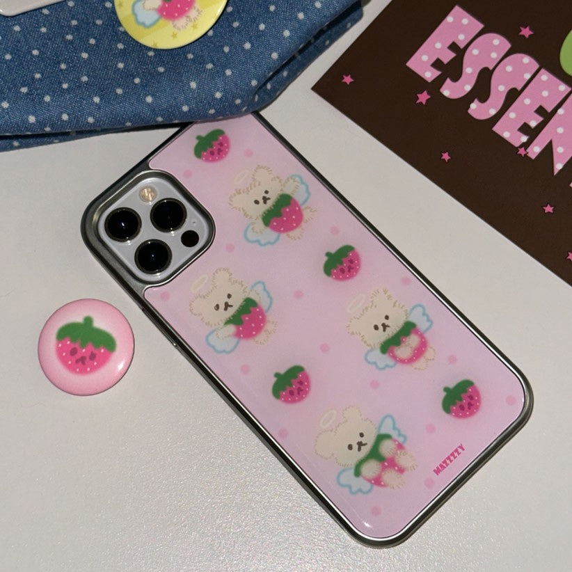 Mazzzzy Strawberry Angel Muffin (epoxy) case
