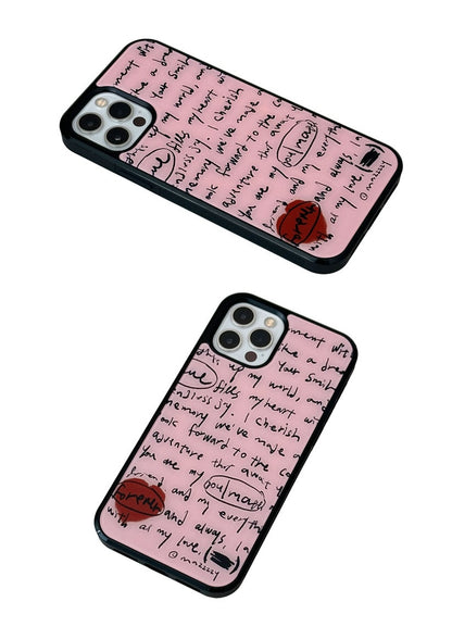 Mazzzzy [Magsafe] Love Logic glass case