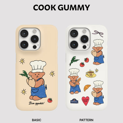 Cook Gummy Phone Case (Hard/Card Storage)