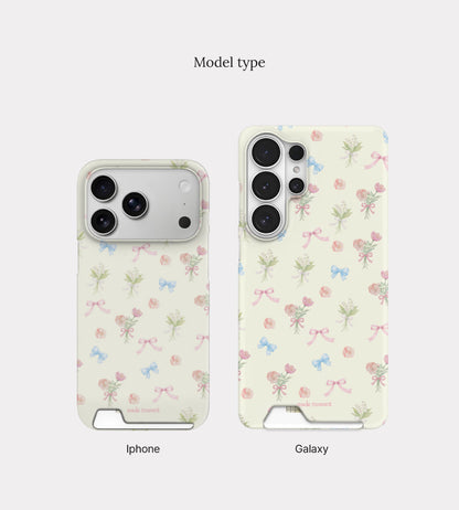 Heritage Bloom Phone Case (Hard/Card Storage/Magsafe)