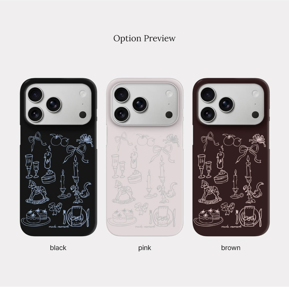 Holiday Table Phone Case (Hard/Card Storage/Magsafe)