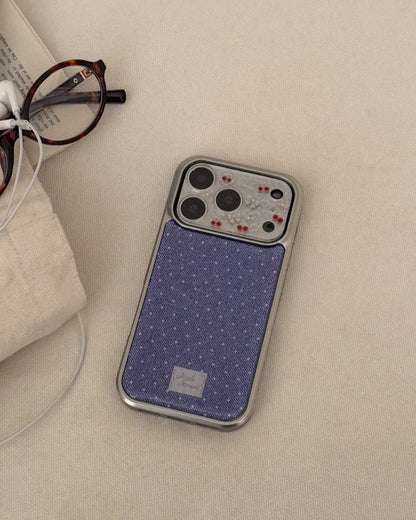 【加購享優惠】Mademoment Silver Cherry Glow (Camera deco sticker) 附送貼紙鉗✨