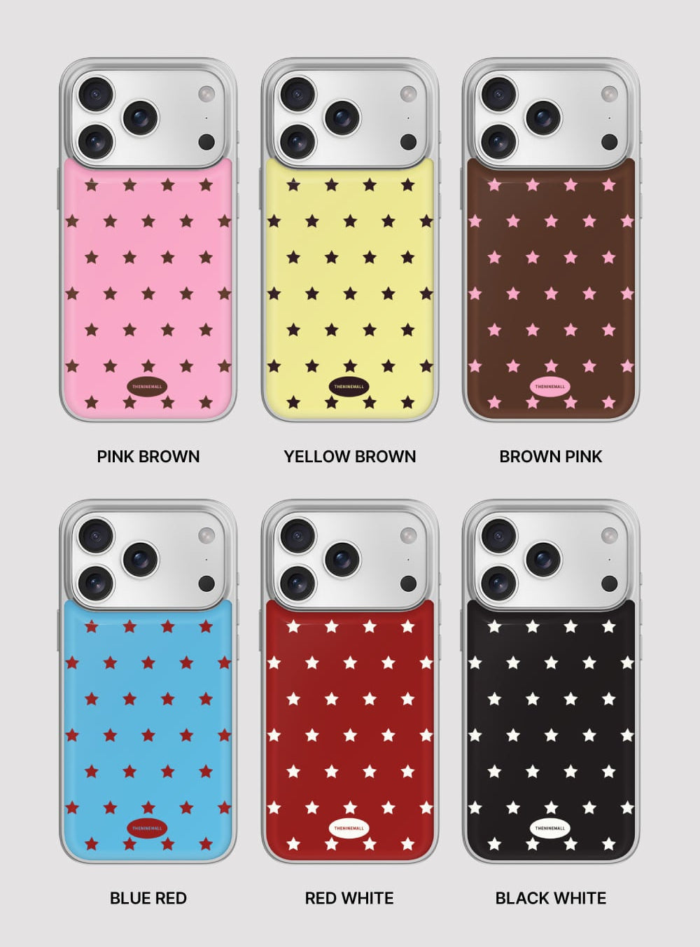 Star Sprinkle Phone Case (Silver bumper)