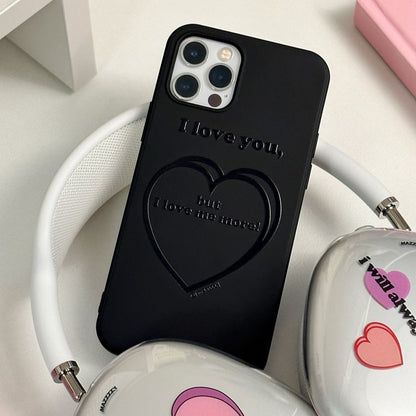 Mazzzzy signature heart case ver.2 (black) (2款)