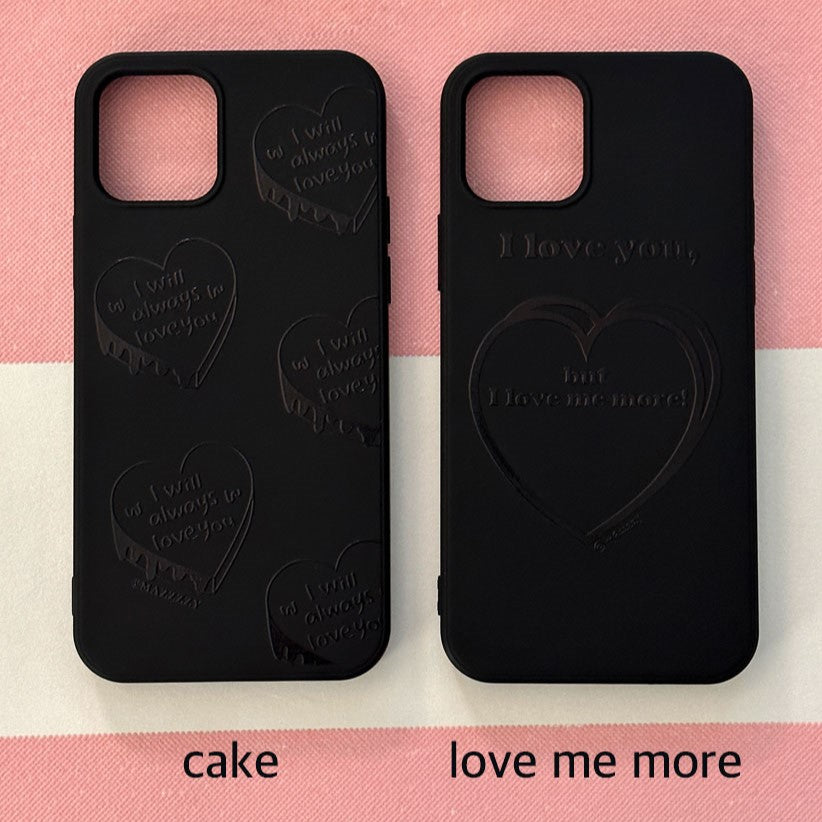 Mazzzzy signature heart case ver.2 (black) (2款)