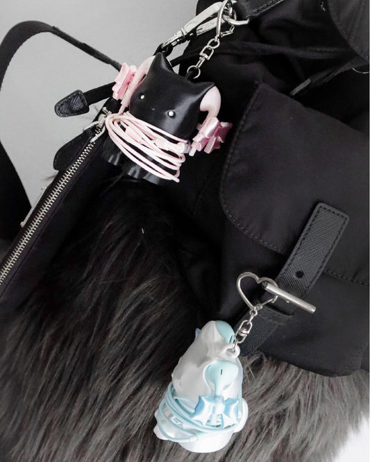 46month Ribbon Deco Cap 耳機裝飾 (4色)