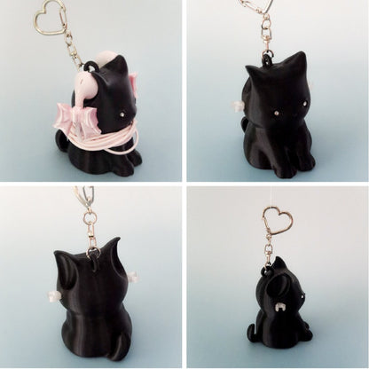 [NEW Color!] 46month Cat Cable Keyring 耳機收納鎖匙扣 (3色)