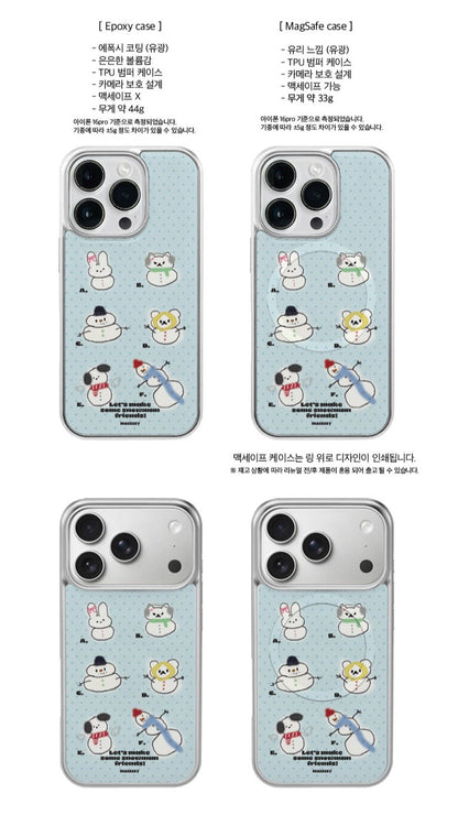 Mazzzzy [Silver] Make a Snowman case