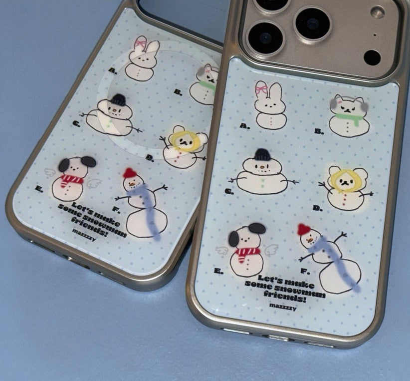 Mazzzzy [Silver] Make a Snowman case