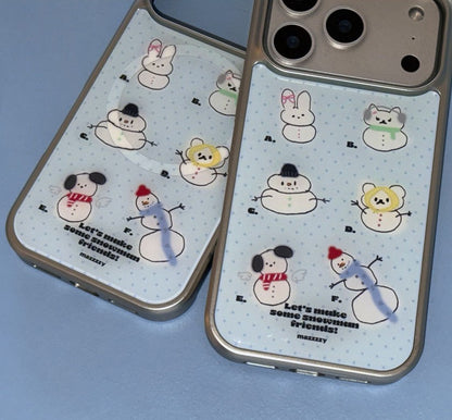 Mazzzzy [Silver] Make a Snowman case