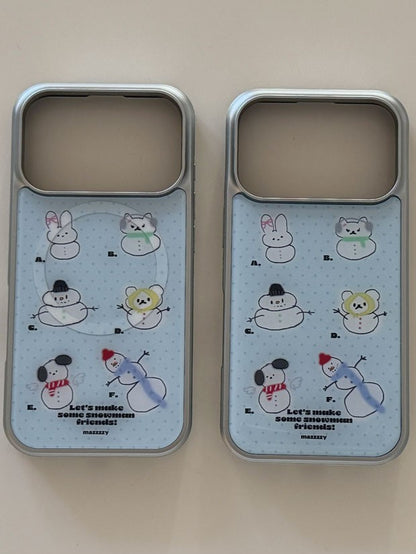 Mazzzzy [Silver] Make a Snowman case
