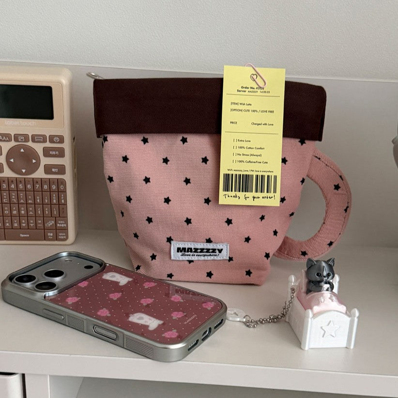 Mazzzzy Wish Latte Pouch (2色)