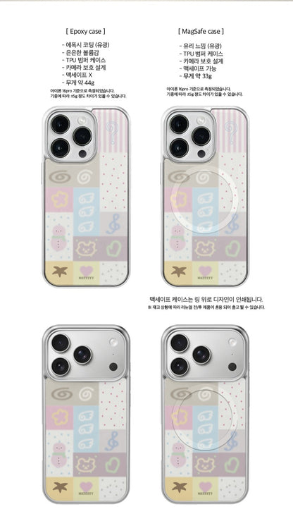 Mazzzzy [Silver] Winter Patch case