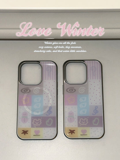 Mazzzzy [Silver] Winter Patch case