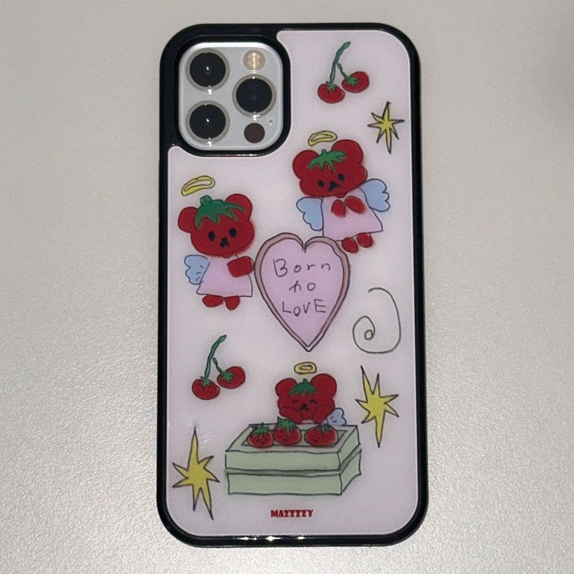 Mazzzzy [Magsafe] Angel Tomato glass case