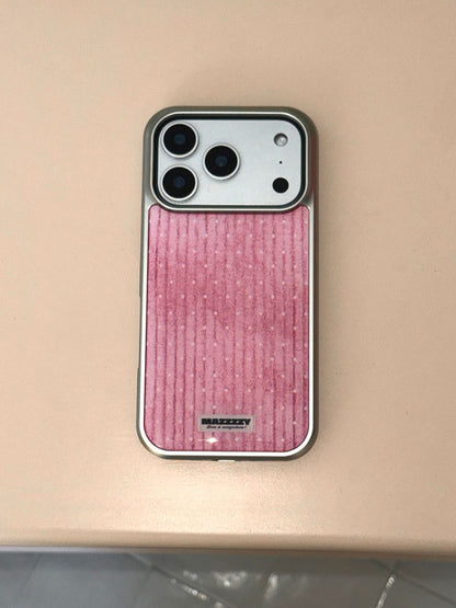 Mazzzzy [Silver] Corduroy Dot case