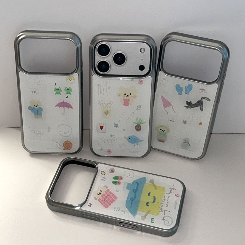 Mazzzzy [Silver Epoxy] Muffin’s Cozy Days case (4色)