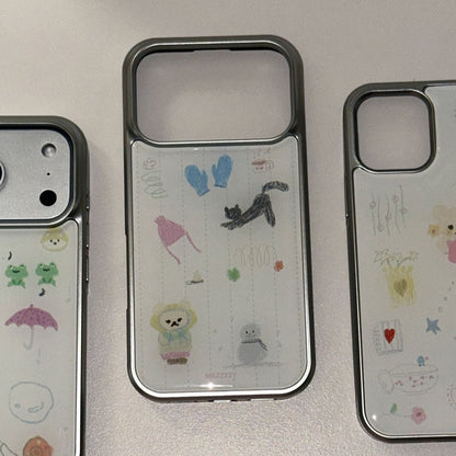 Mazzzzy [Silver Epoxy] Muffin’s Cozy Days case (4色)