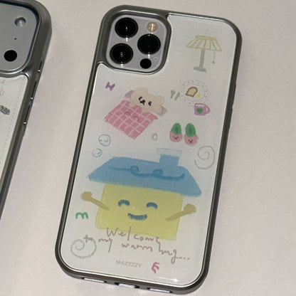 Mazzzzy [Silver Epoxy] Muffin’s Cozy Days case (4色)