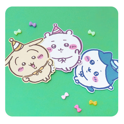 Chiikawa Birthday Card Set (3款)